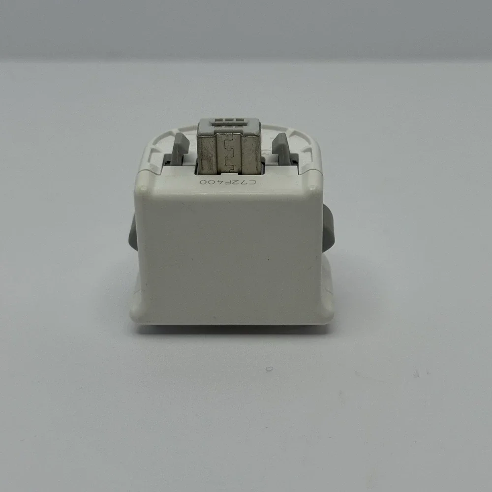 Nintendo Wii MotionPlus Adapter RVL-026 OEM Official White Lot of 2 Tested Works